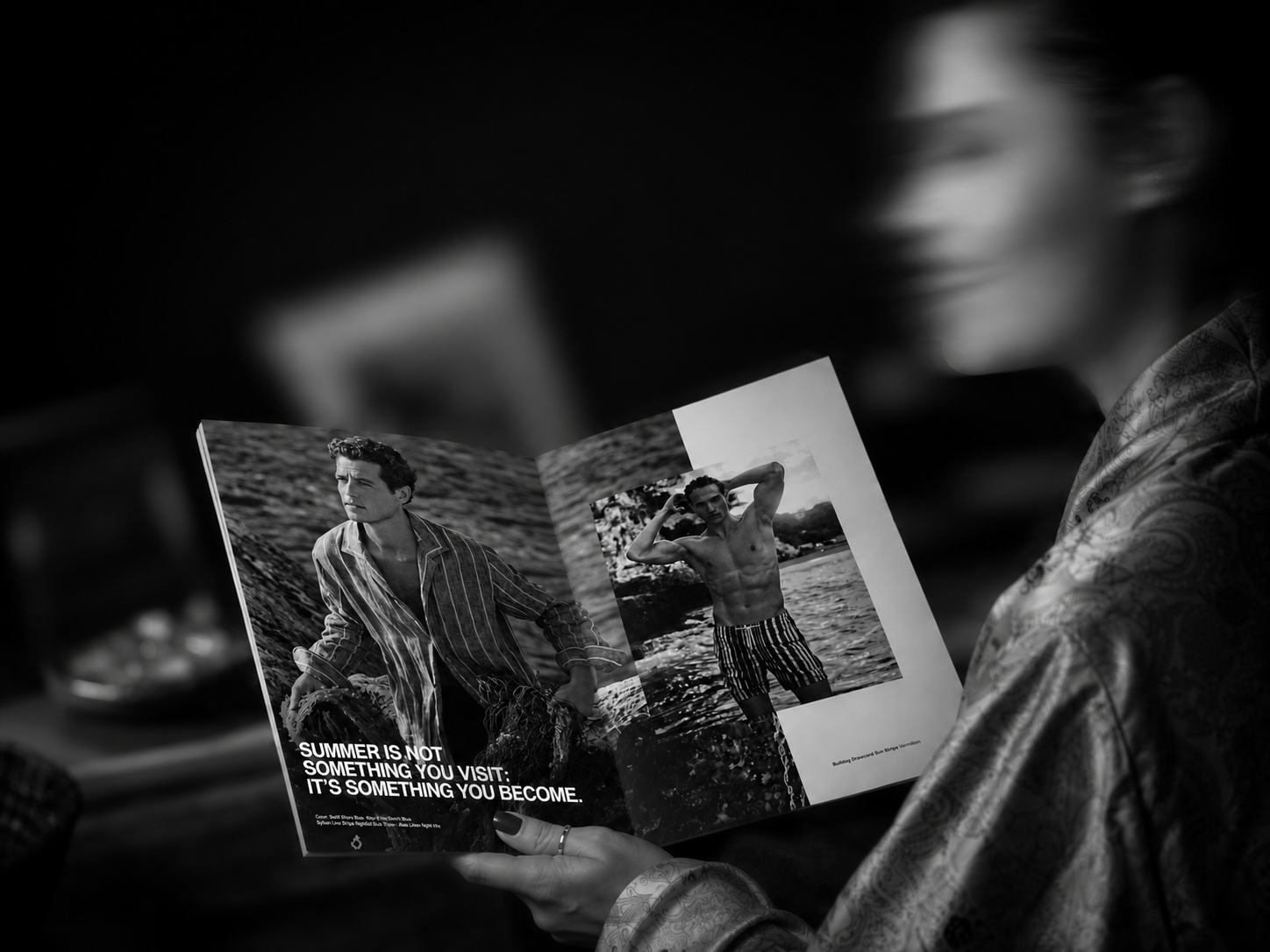 An Inkpact catalogue showing editorial page quality and print detail